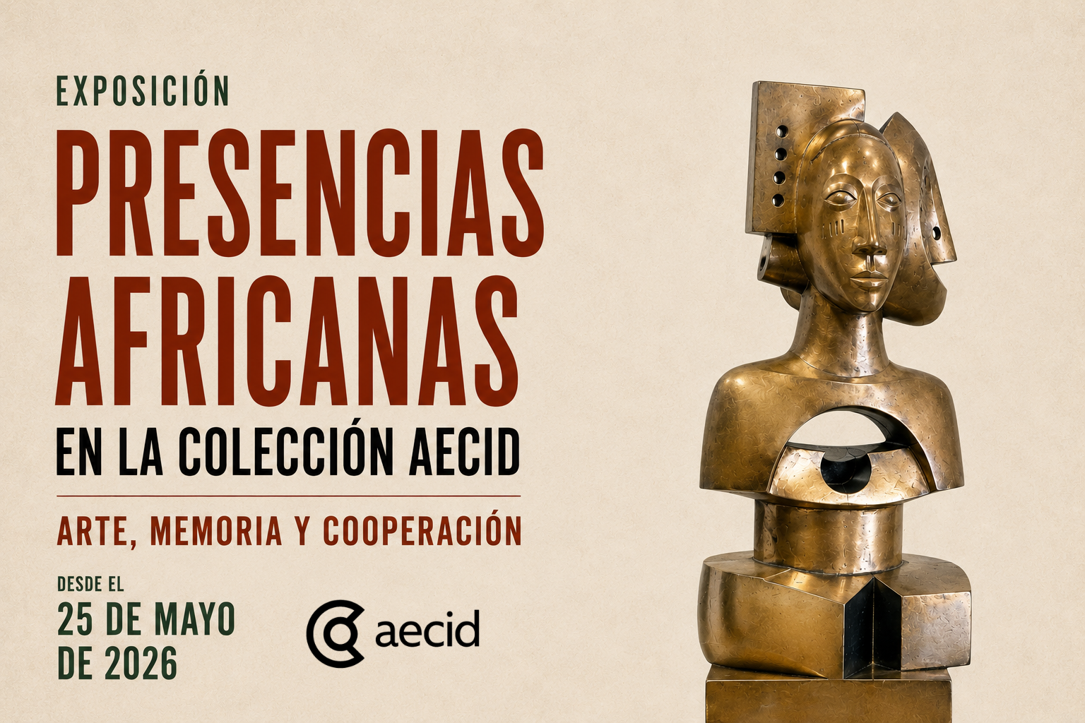 Exposición Presencias africanas en la colección AECID