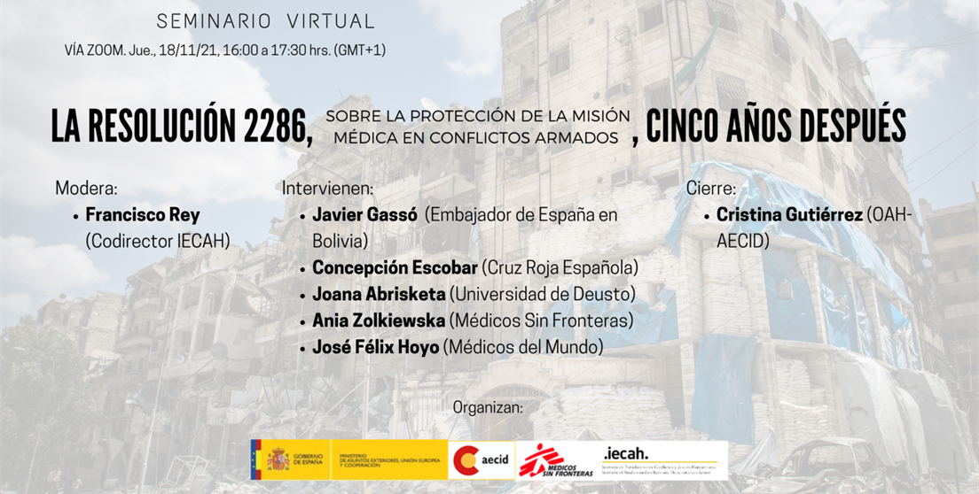 Seminario Resolución 2286: 5 años después