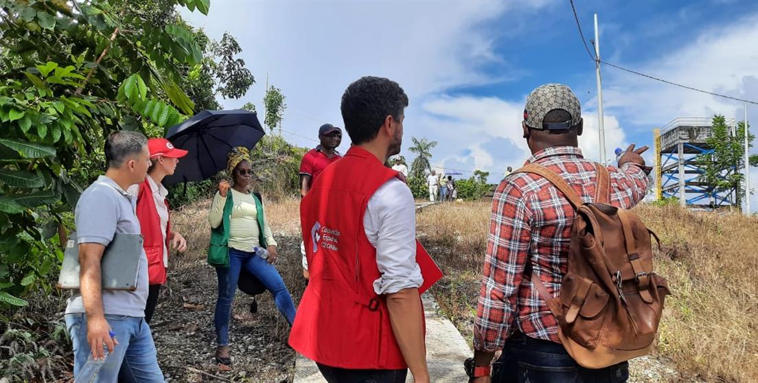 Equipo de la Cooperación Española realiza visita a proyectos impulsados en Chocó