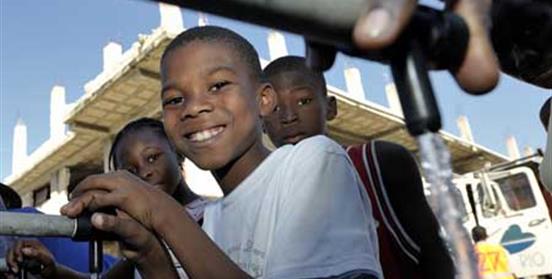 Niños sonriendo