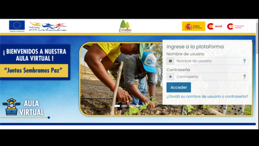 AulaECOMUN: formación virtual para personas en proceso de reincorporación