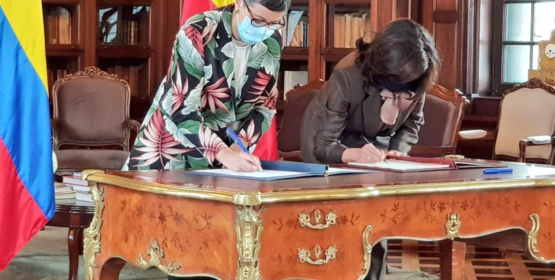 Firmando un nuevo Marco de Asociación País con Colombia hasta el 2024