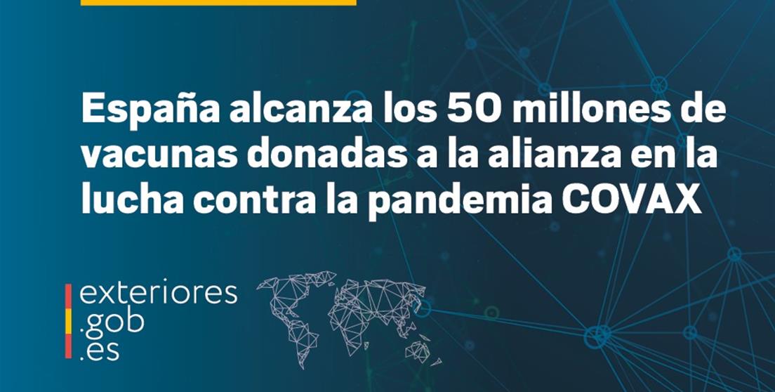 Alianza en la lucha contra la pandemia COVAX