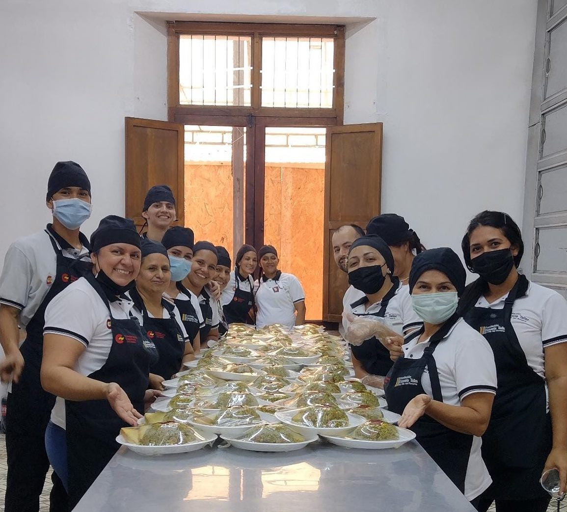 Escuela taller Villa del Rosario en Colombia 