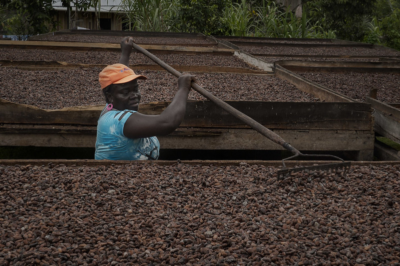 Mujer trabajando